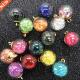 Mini Glass Pendant 10PCS Ornamen Beads 16MM with NEW Bottles