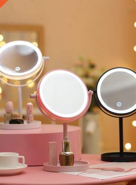 60-degree Rotating LED Makeup Mirror Illuminated Tables