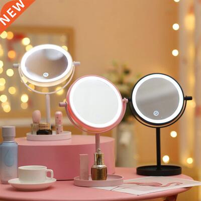 60-degree Rotating LED Makeup Mirror Illuminated Tables