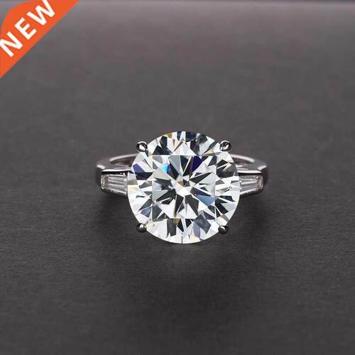 Luxury 12*12mm Lmitation Moissanite Round AAA Zircon Wedding