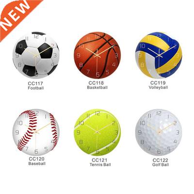 Basketball Desgn Clock Wall Clock Mute Movement Decoratve
