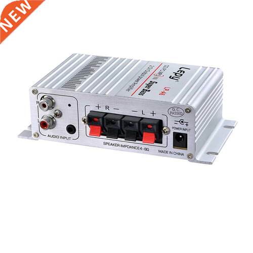 Lepy Moto MP3 MP4 Hi-Fi Stereo Mini Amplifier 12V 2A