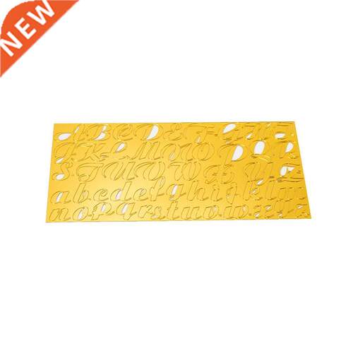 Acrylic Letter Alphabet Mold Press Cookie Cutter DIY Cake St