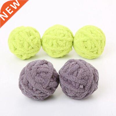 Yarn Cat Toy Interactive Ball Toy Woolen Ball Soft Pet Ball