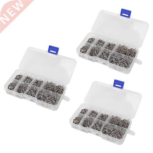 2400Pcs Stainless Steel Self Tapping Screw Assortment Kit Lo
