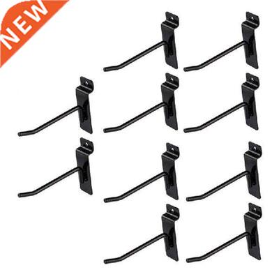 BMDT-10Pcs Slat Hooks, 1/4 nch Thck Panel Dsplay Hooks,