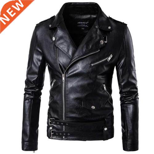 Tilorraine 2022 European size fashion punk men's leather clo