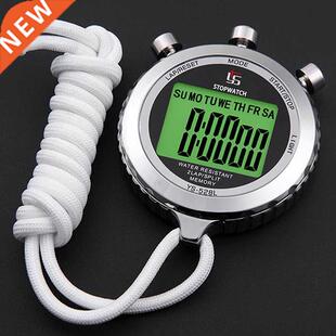0.01s Precson Tmer Stopwatch Metal Stopwatch Sport Waterp