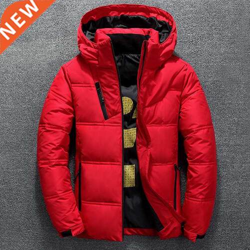Wnter Warm Men Jacket Coat Casual Autumn Stand Collar Puffe