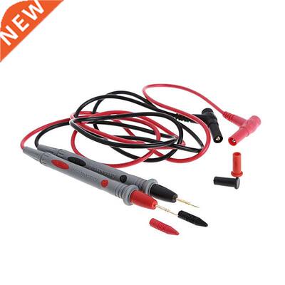 2Pcs 1000V 20A Thin Needle Probe Tip 90cm Multimeter Probe T