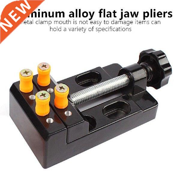 Mini Alloy Flat Clamp Drill Press Fixed Vice Parallel Table