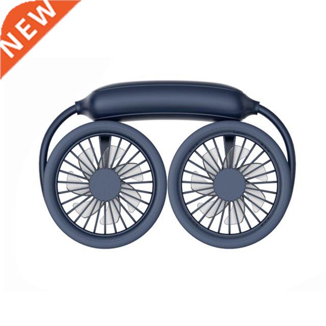 WS36S Neck Fan Storage Folding Fan With 7-leaf Fan Leaf Desi