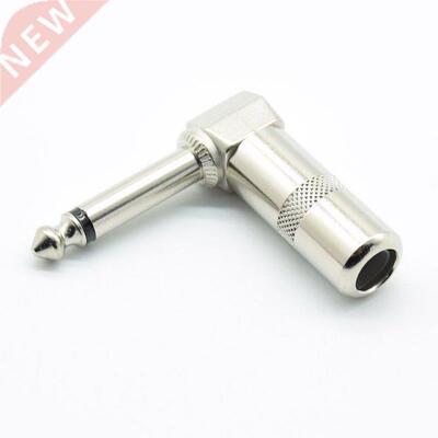 1pc 6.35mm / 6.5mm 2 Pole Mono Amplifier Microphone Plug 6.3