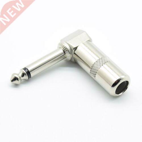1pc 6.35mm / 6.5mm 2 Pole Mono Amplifier Microphone Plug 6.3