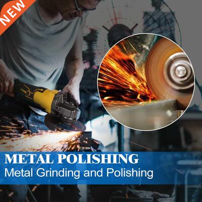 125MM Brushless Electric Angle Grinder 18V Lithium-Ion Grind