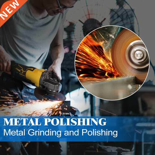 125MM Brushless Electric Angle Grinder 18V Lithium-Ion Grind