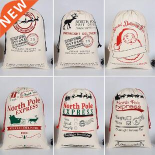 Personalised Christmas Sacks Stocking Xmas Gift Bag Santa