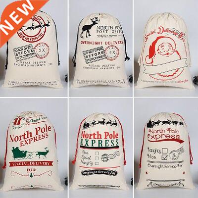 Personalised Christmas Sacks Stocking Xmas Gift Bag Santa