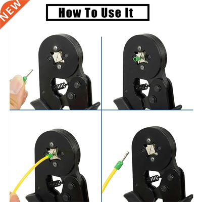 Terminal Crimping Tools Mini Electrical Pliers HSC8 6-4A 0.2