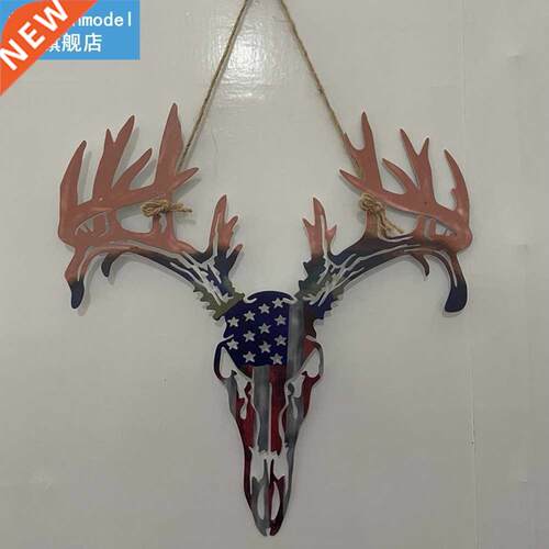 Simulation Deer Head Wall Pendant Wall Decoration Nordic Ret