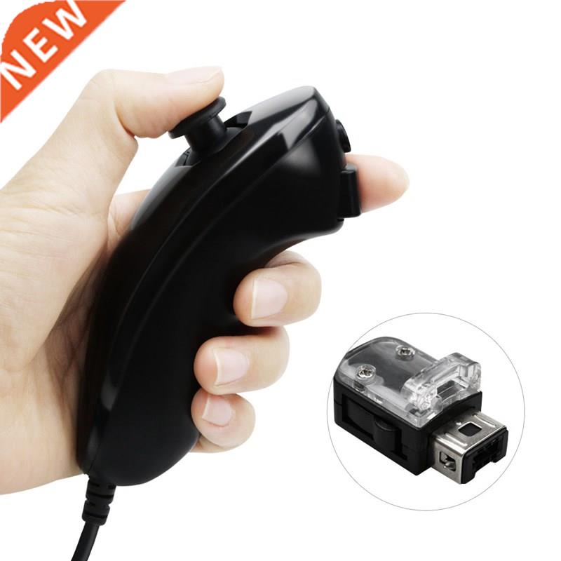 For Nintendo Wii Game Controller 5 colors Nunchuck Hand Curv