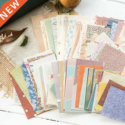 60sheets Vintage Collage Scrapbooking Stationery Craft Paper