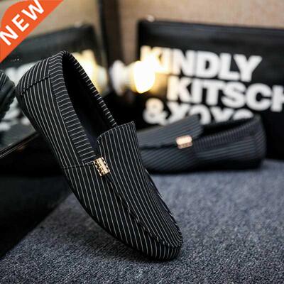 Spring Summer Mens Loafers Plus Size Lightweight Comfortable