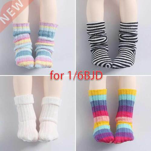 1/6 JD Doll Accessories Socks Threaded Socks White Socks P