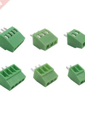 10Pcs KF120 2.54mm 2/3/4 Pin PCB Screw Terminal Block Connec