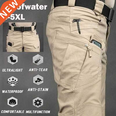 Men City Military Tactical Pants Casual Waterproof Wear Resi