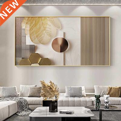 Luxury Wall Art Modern Minimalist Abstract Gold Poster Print
