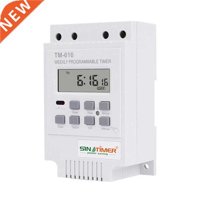 Programmable 7 Days 220V Street Light Time Control Switch Di
