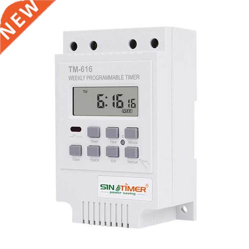 Programmable 7 Days 220V Street Light Time Control Switch Di