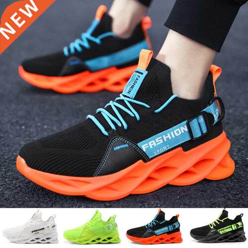 Men Fashion Breathable Sneakers Running Shoes Lightweight Ca