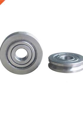 2PCS 1002ZZ V6200ZZ V6200 1002 V Groove Wire Guide Wheel T