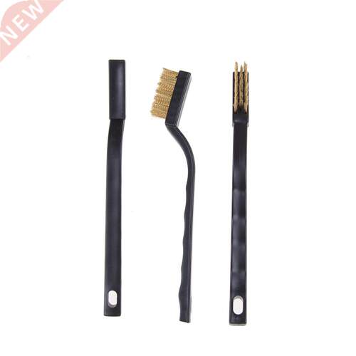 3pcs Gold Color rass Wire rush Suitale for Cleaning Paint