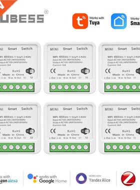 ZigBee / WiFi Mini Smart Switch 16A 2 Way Control Smart Home