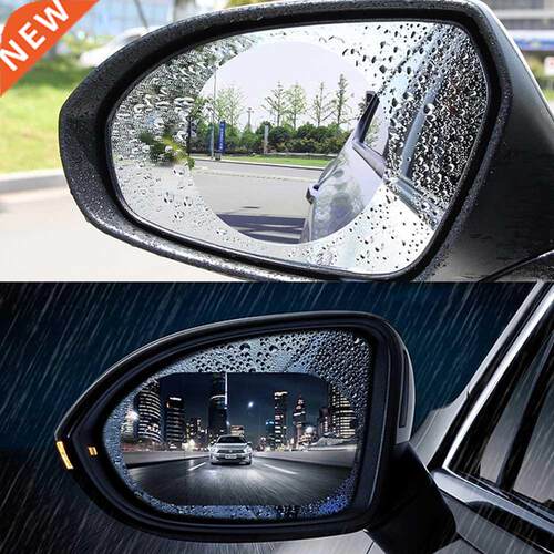 2 Pcs Car Rainproof Film Car Car Rearview Mirror protective