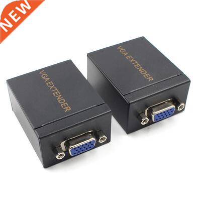 New Flexible VGA Extender Female To Lan Cat5 Cat5e RJ45 Ethe