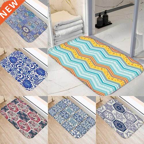 Clear Print Floor Mat Tear Resistant Flannel Convenient Stor