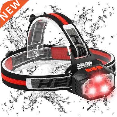Rechargeable LED Head Light Lamp,Bright Headlight With 1100