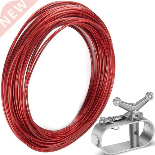 1 Set Winter Swimming Pool Cover Cable and Winch Kit 100ft P