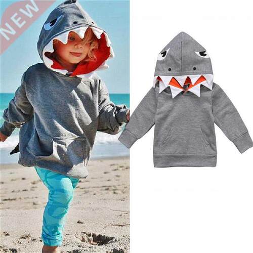 1-6Y Kids Boys Hoodies ops Autumn Baby Clothes Long Sleeve F