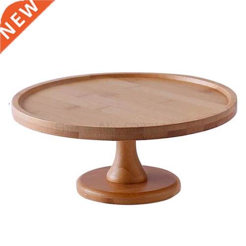 Home Christmas decorations cake display bamboo tray bread