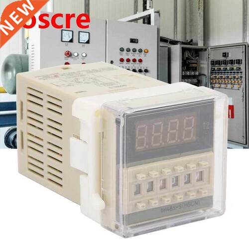 0.01S-99H 8 Pns Dgtal Tme Relay DH48S-S LCD Dsplay Tme