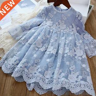 Wedding Casu Party Girls Dress Flower Princess Elegant