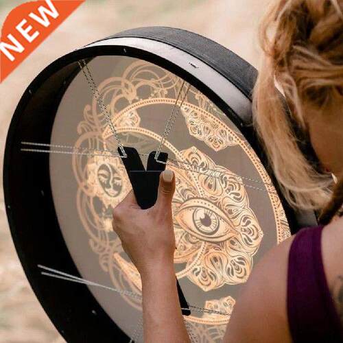 New Vegan Shaman Drum Fashion Alchemical Moon Sound Healing