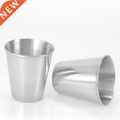 12pcs Liquor Cup Stainless Steel Shot Cups Portable Drinking