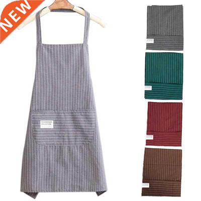 Sleeveless apron kitchen household polyester cotton
