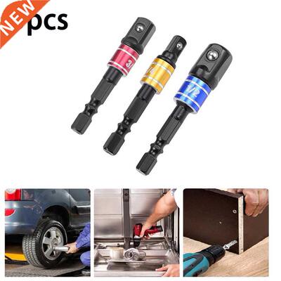 3PCS Drill Socket Adapter Converter For Impact Driver With H